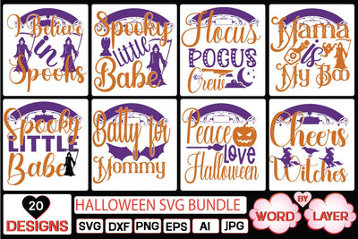 Halloween svg bundle SVG Cut File SVG Studio Innate 