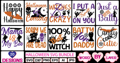 Halloween svg bundle SVG Cut File SVG Studio Innate 