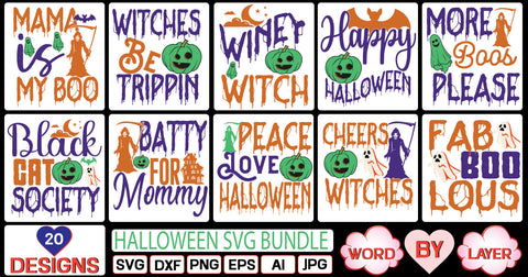 Halloween svg bundle SVG Cut File SVG Studio Innate 