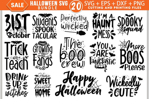 Halloween SVG Bundle SVG Designangry 