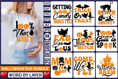 Halloween Svg Bundle SVG DesignPlante 503 