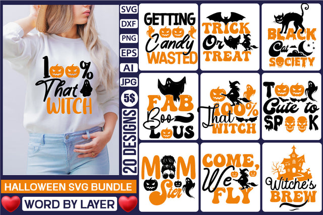 Halloween Svg Bundle SVG DesignPlante 503 