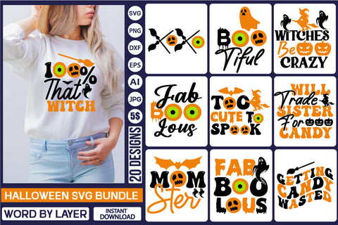 Halloween Svg Bundle SVG DesignPlante 503 