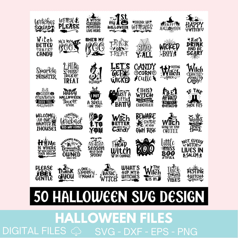 Halloween SVG Bundle SVG Elise Cellucci 