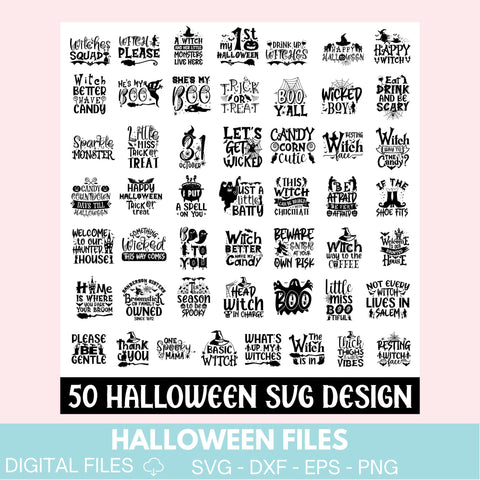 Halloween SVG Bundle SVG Elise Cellucci 