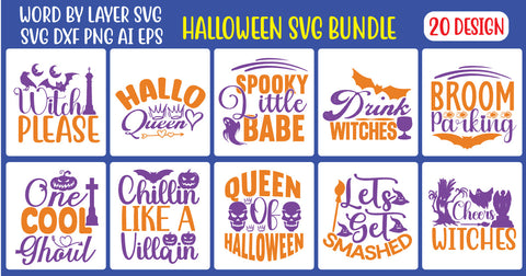 Halloween SVG Bundle SVG MStudio 