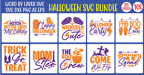 Halloween SVG BUNDLE SVG MStudio 