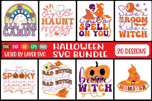 Halloween SVG Bundle SVG MStudio 