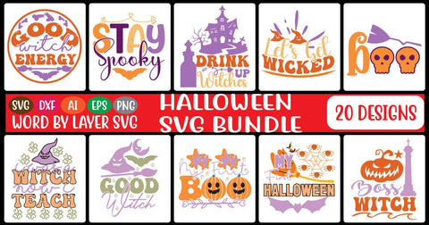 Halloween SVG Bundle SVG MStudio 