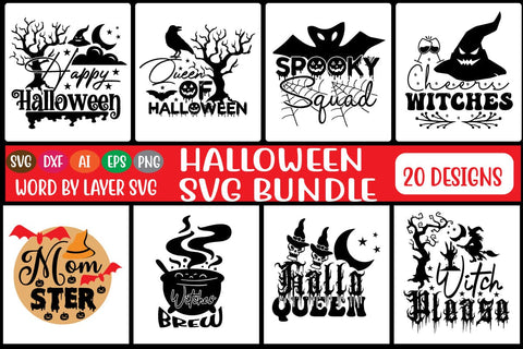 Halloween SVG Bundle SVG MStudio 