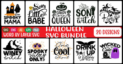 Halloween SVG Bundle SVG MStudio 