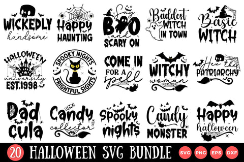 Halloween SVG Bundle SVG Regulrcrative 