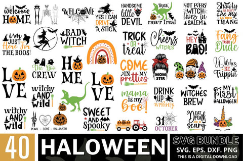 Halloween SVG Bundle SVG Regulrcrative 