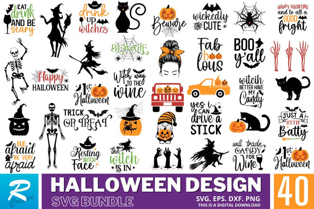 Halloween SVG Bundle SVG Regulrcrative 