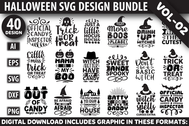 Halloween SVG Bundle SVG Rupkotha 