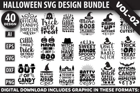 Halloween SVG Bundle SVG Rupkotha 