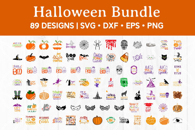 Halloween SVG Bundle SVG SavanasDesign 