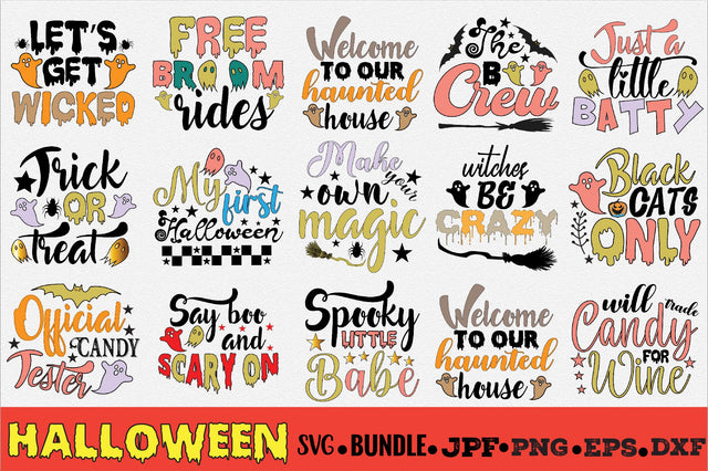 Halloween SVG Bundle SVG SVGArt 