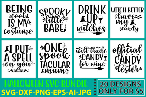 Halloween Svg Bundle SVG Syaman 