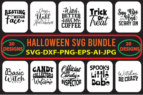 HALLOWEEN-SVG-BUNDLE SVG Syaman 