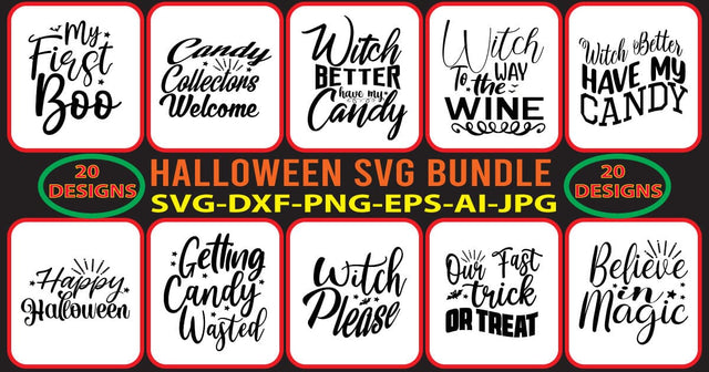 HALLOWEEN-SVG-BUNDLE SVG Syaman 