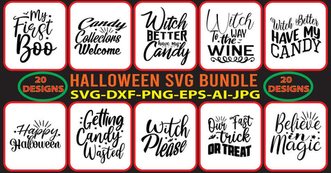 HALLOWEEN-SVG-BUNDLE SVG Syaman 