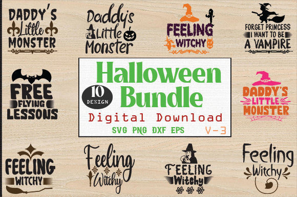 Halloween SVG Bundle SVG thesvgfactory 