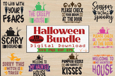 Halloween SVG Bundle SVG thesvgfactory 