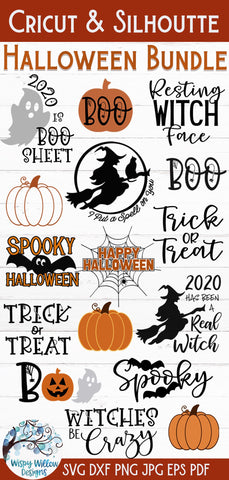 Halloween SVG Bundle SVG Wispy Willow Designs 