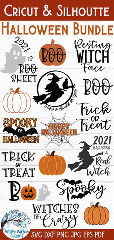 Halloween SVG Bundle SVG Wispy Willow Designs 