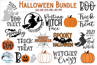 Halloween SVG Bundle SVG Wispy Willow Designs 