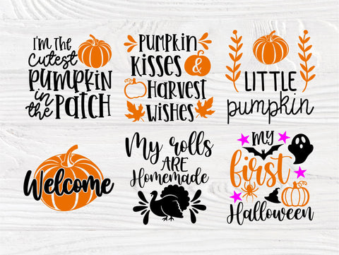Halloween SVG Bundle, Thanksgiving Svg, Pumpkins SVG TonisArtStudio 