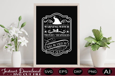 Halloween Svg Bundle , Vintage Halloween Sign Bundle , Halloween Farmhouse Svg Design SVG designmaster24 