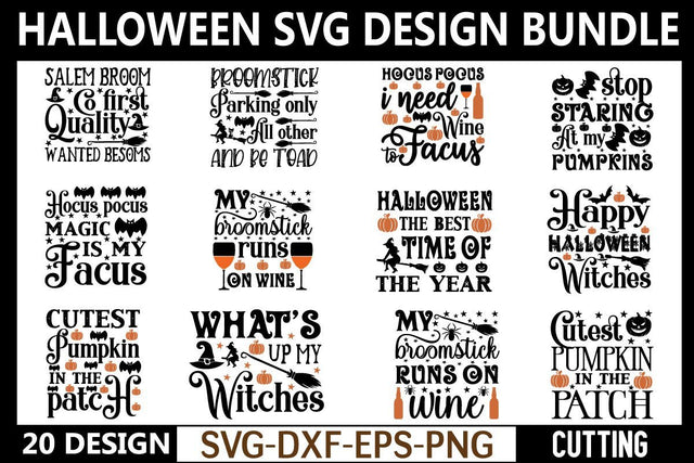 Halloween svg bundle vol 1 SVG buydesign 