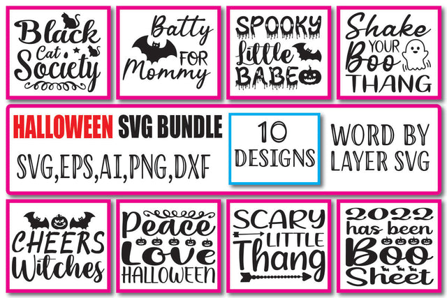 Halloween SVG Bundle Vol. 1 SVG Craftlabsvg24 
