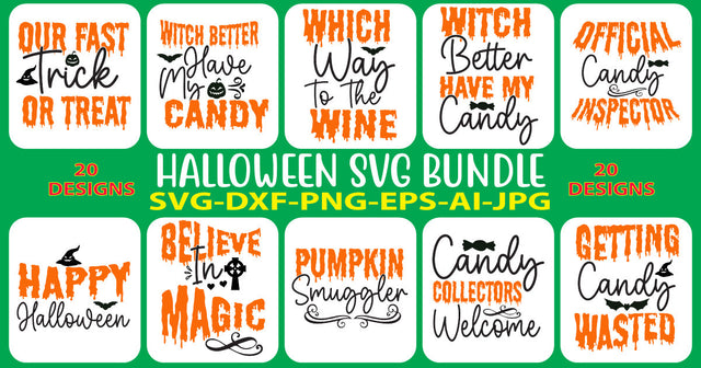 Halloween Svg Bundle Vol. 11 SVG Syaman 