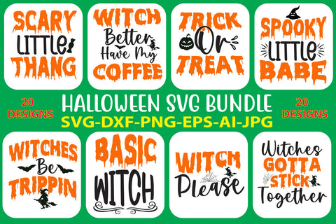 Halloween Svg Bundle Vol. 11 SVG Syaman 
