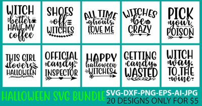 Halloween Svg Bundle Vol. 2 SVG Syaman 