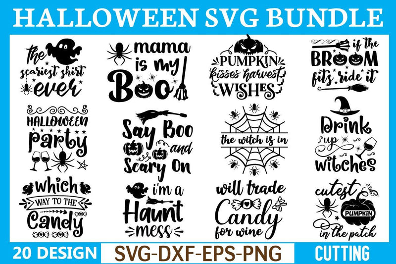 Halloween svg bundle vol 3 SVG buydesign 
