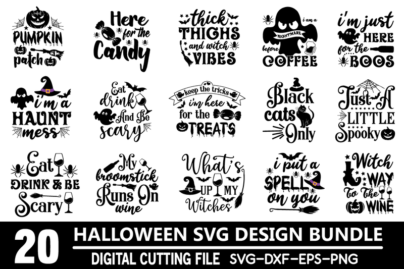 Halloween svg bundle vol 9 SVG buydesign 