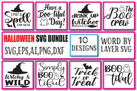 Halloween SVG Bundle Vol.5 SVG Craftlabsvg24 