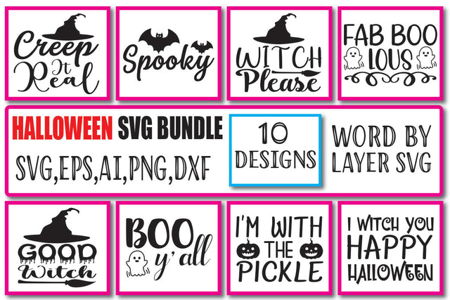 Halloween SVG Bundle Vol.6 SVG Craftlabsvg24 