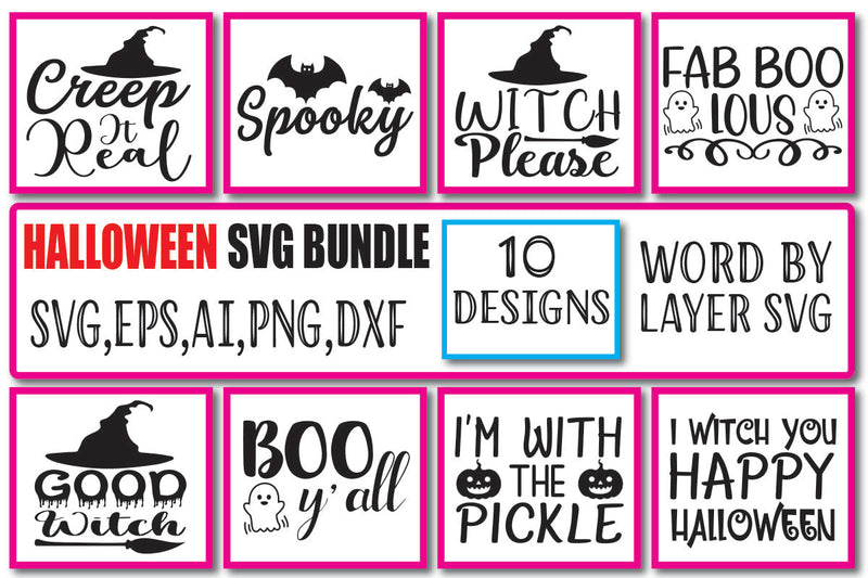 Halloween SVG Bundle Vol.6 SVG Craftlabsvg24 