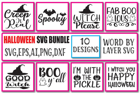 Halloween SVG Bundle Vol.6 SVG Craftlabsvg24 