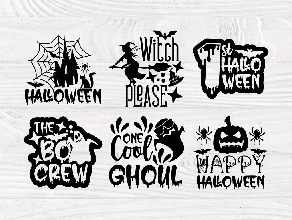 Halloween SVG Bundle, Witch Svg, Trick or Treat - So Fontsy