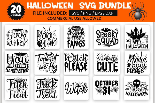 Halloween SVG Bundle.Halloween bundle svg, png, dxf, SVG Designangry 