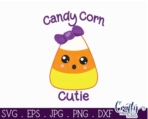 Halloween Svg - Candy Corn Cutie SVG Crafty Mama Studios 