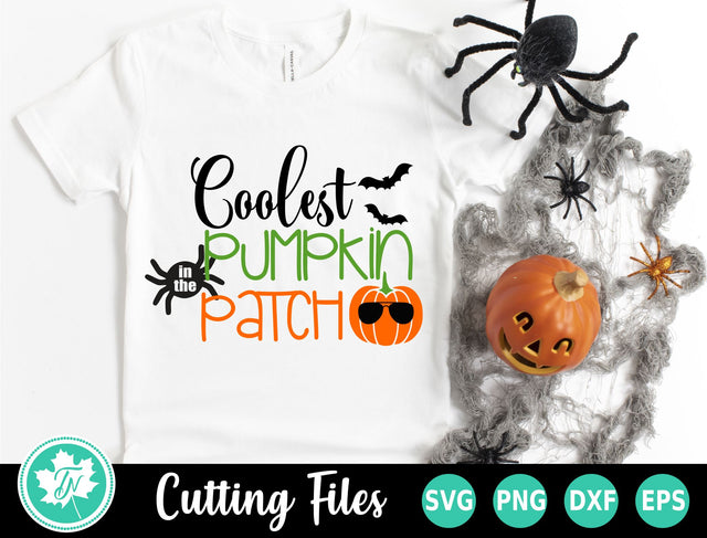 Halloween SVG | Coolest Pumpkin in the Patch SVG TrueNorthImagesCA 