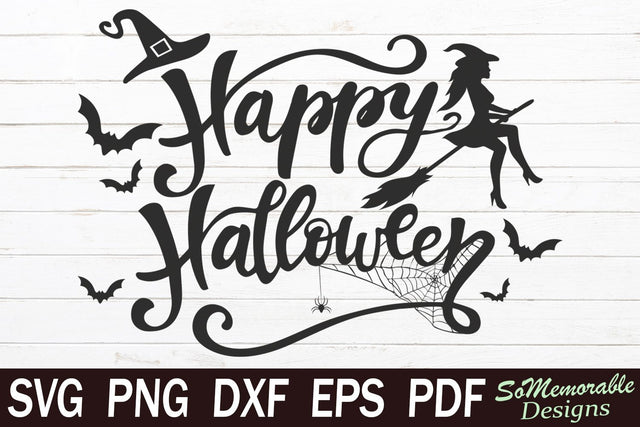 Halloween SVG cut file, Halloween svg design SVG SoMemorableDesigns 