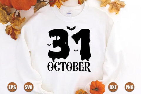 Halloween SVG Design, 31 October SVG FiveStarCrafting 